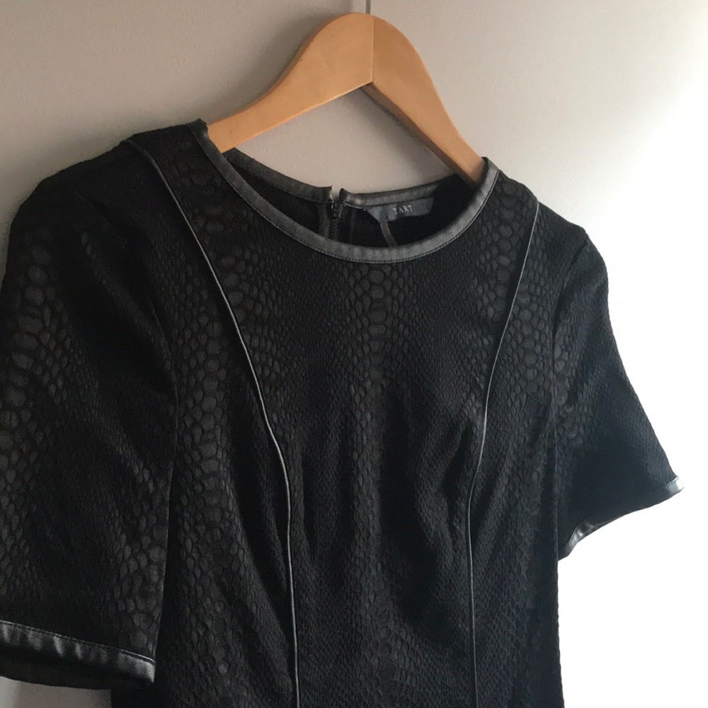 Textured snake print top